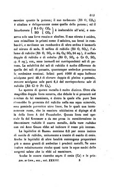 Annali di chimica applicata alla medicina cioè alla farmacia, alla tossicologia, all'igiene, alla fisiologia, alla patologia e alla terapeutica. Serie 3