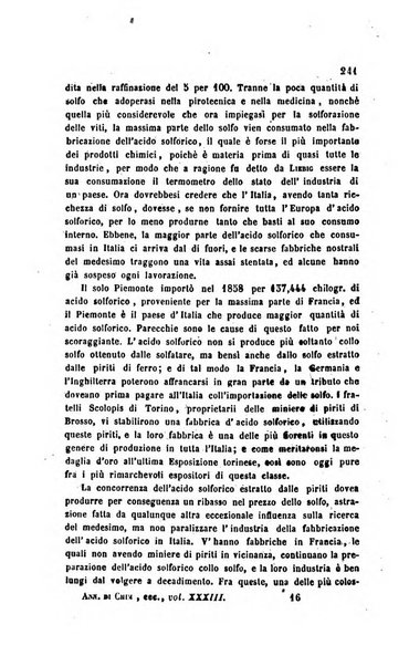 Annali di chimica applicata alla medicina cioè alla farmacia, alla tossicologia, all'igiene, alla fisiologia, alla patologia e alla terapeutica. Serie 3