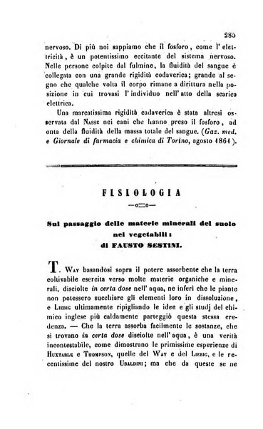 Annali di chimica applicata alla medicina cioè alla farmacia, alla tossicologia, all'igiene, alla fisiologia, alla patologia e alla terapeutica. Serie 3