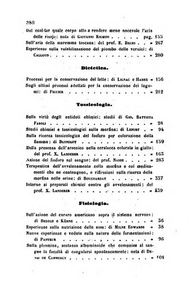 Annali di chimica applicata alla medicina cioè alla farmacia, alla tossicologia, all'igiene, alla fisiologia, alla patologia e alla terapeutica. Serie 3