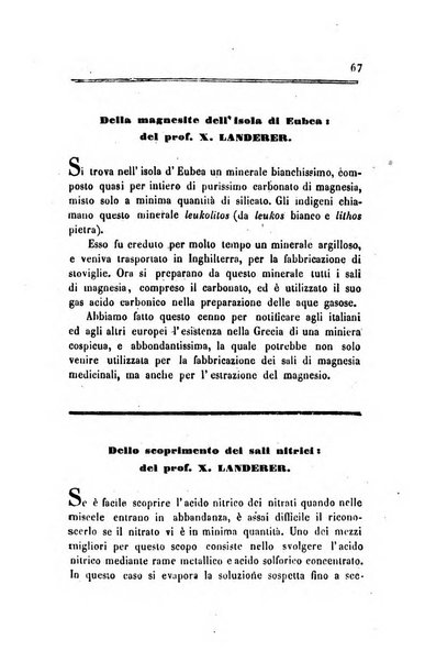 Annali di chimica applicata alla medicina cioè alla farmacia, alla tossicologia, all'igiene, alla fisiologia, alla patologia e alla terapeutica. Serie 3