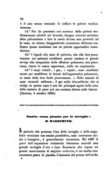 Annali di chimica applicata alla medicina cioè alla farmacia, alla tossicologia, all'igiene, alla fisiologia, alla patologia e alla terapeutica. Serie 3