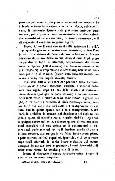 Annali di chimica applicata alla medicina cioè alla farmacia, alla tossicologia, all'igiene, alla fisiologia, alla patologia e alla terapeutica. Serie 3