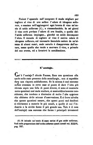 Annali di chimica applicata alla medicina cioè alla farmacia, alla tossicologia, all'igiene, alla fisiologia, alla patologia e alla terapeutica. Serie 3