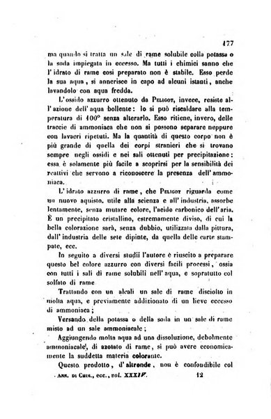 Annali di chimica applicata alla medicina cioè alla farmacia, alla tossicologia, all'igiene, alla fisiologia, alla patologia e alla terapeutica. Serie 3