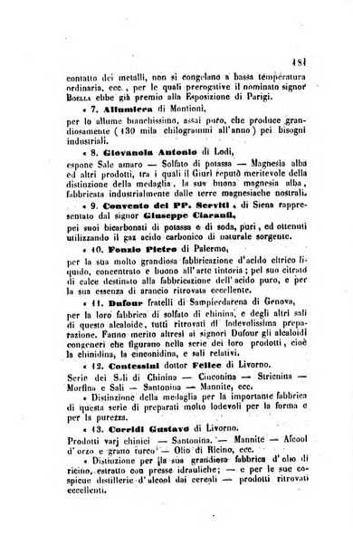 Annali di chimica applicata alla medicina cioè alla farmacia, alla tossicologia, all'igiene, alla fisiologia, alla patologia e alla terapeutica. Serie 3