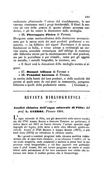 Annali di chimica applicata alla medicina cioè alla farmacia, alla tossicologia, all'igiene, alla fisiologia, alla patologia e alla terapeutica. Serie 3