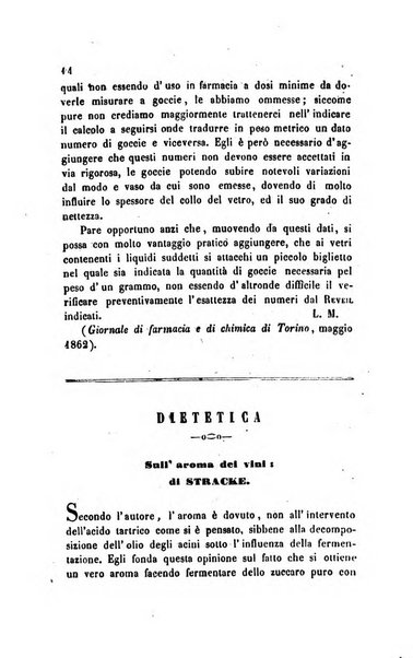 Annali di chimica applicata alla medicina cioè alla farmacia, alla tossicologia, all'igiene, alla fisiologia, alla patologia e alla terapeutica. Serie 3