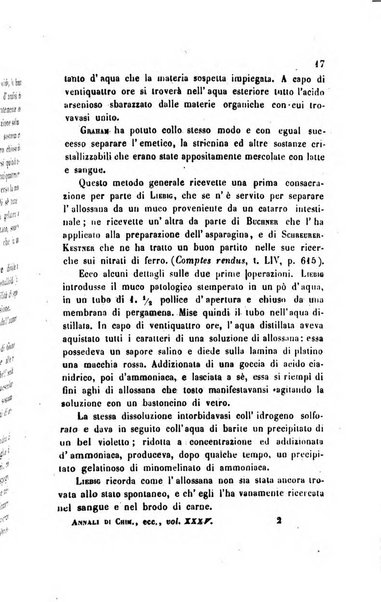 Annali di chimica applicata alla medicina cioè alla farmacia, alla tossicologia, all'igiene, alla fisiologia, alla patologia e alla terapeutica. Serie 3