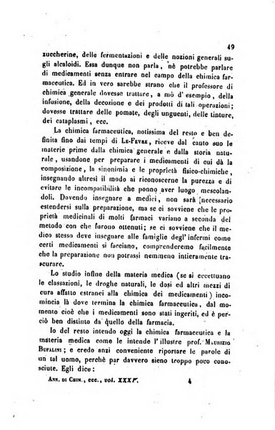 Annali di chimica applicata alla medicina cioè alla farmacia, alla tossicologia, all'igiene, alla fisiologia, alla patologia e alla terapeutica. Serie 3