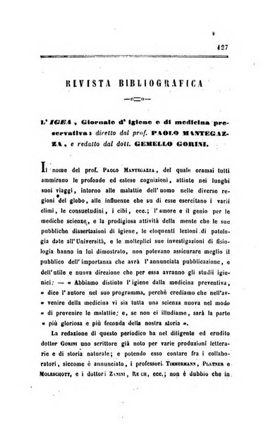 Annali di chimica applicata alla medicina cioè alla farmacia, alla tossicologia, all'igiene, alla fisiologia, alla patologia e alla terapeutica. Serie 3