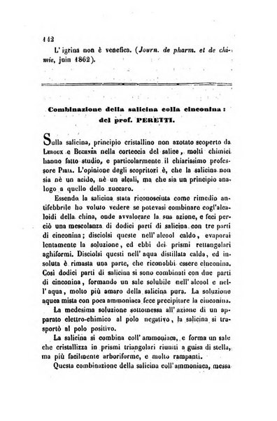 Annali di chimica applicata alla medicina cioè alla farmacia, alla tossicologia, all'igiene, alla fisiologia, alla patologia e alla terapeutica. Serie 3