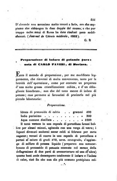 Annali di chimica applicata alla medicina cioè alla farmacia, alla tossicologia, all'igiene, alla fisiologia, alla patologia e alla terapeutica. Serie 3