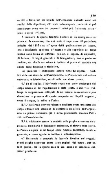 Annali di chimica applicata alla medicina cioè alla farmacia, alla tossicologia, all'igiene, alla fisiologia, alla patologia e alla terapeutica. Serie 3