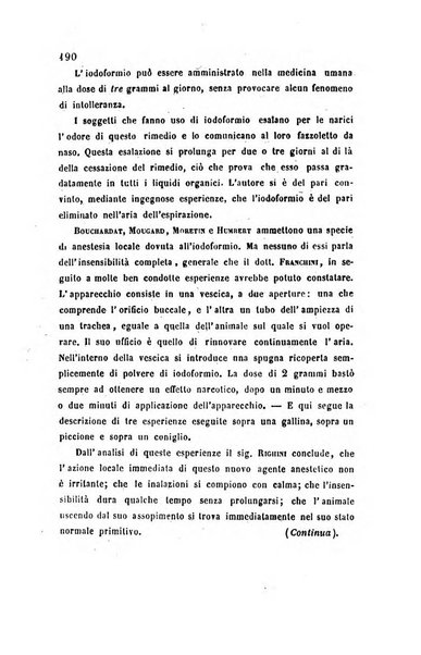 Annali di chimica applicata alla medicina cioè alla farmacia, alla tossicologia, all'igiene, alla fisiologia, alla patologia e alla terapeutica. Serie 3