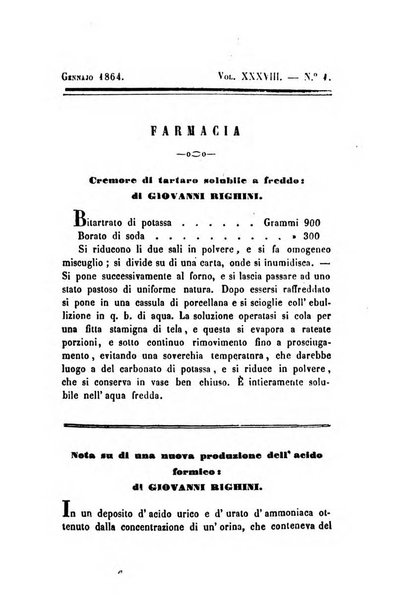 Annali di chimica applicata alla medicina cioè alla farmacia, alla tossicologia, all'igiene, alla fisiologia, alla patologia e alla terapeutica. Serie 3