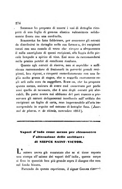 Annali di chimica applicata alla medicina cioè alla farmacia, alla tossicologia, all'igiene, alla fisiologia, alla patologia e alla terapeutica. Serie 3