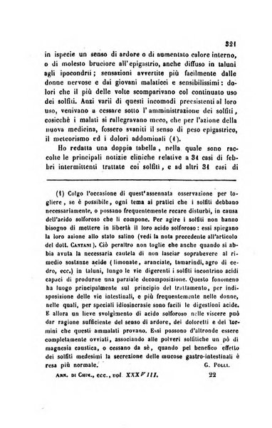 Annali di chimica applicata alla medicina cioè alla farmacia, alla tossicologia, all'igiene, alla fisiologia, alla patologia e alla terapeutica. Serie 3