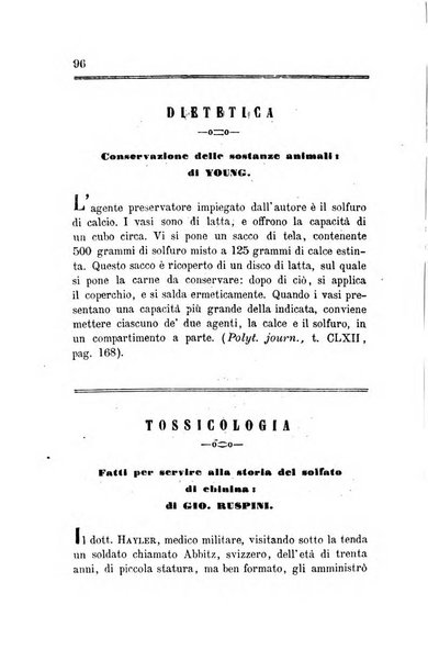 Annali di chimica applicata alla medicina cioè alla farmacia, alla tossicologia, all'igiene, alla fisiologia, alla patologia e alla terapeutica. Serie 3