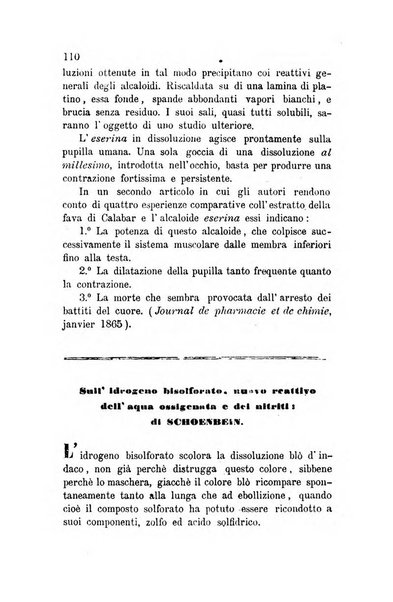 Annali di chimica applicata alla medicina cioè alla farmacia, alla tossicologia, all'igiene, alla fisiologia, alla patologia e alla terapeutica. Serie 3