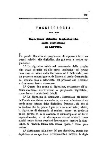 Annali di chimica applicata alla medicina cioè alla farmacia, alla tossicologia, all'igiene, alla fisiologia, alla patologia e alla terapeutica. Serie 3