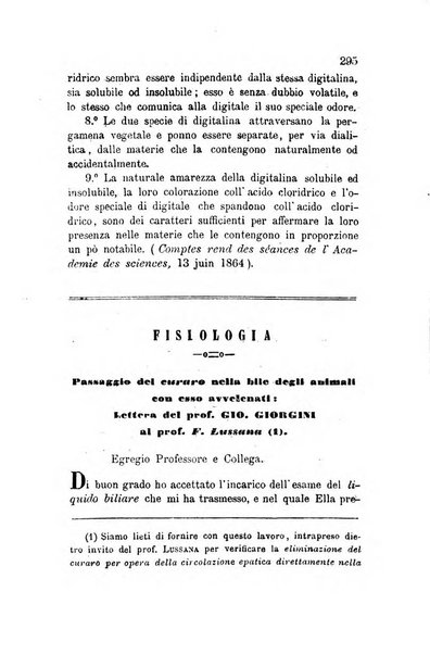 Annali di chimica applicata alla medicina cioè alla farmacia, alla tossicologia, all'igiene, alla fisiologia, alla patologia e alla terapeutica. Serie 3