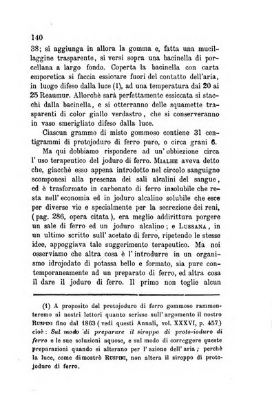 Annali di chimica applicata alla medicina cioè alla farmacia, alla tossicologia, all'igiene, alla fisiologia, alla patologia e alla terapeutica. Serie 3