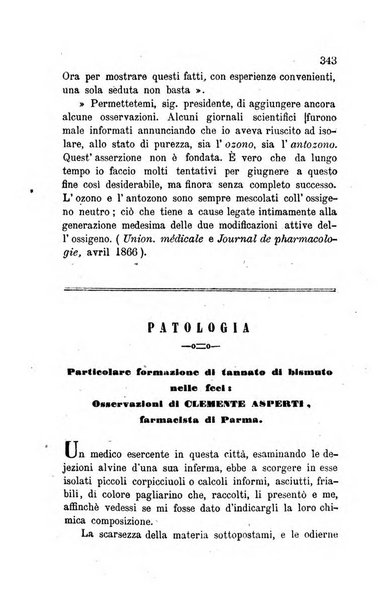 Annali di chimica applicata alla medicina cioè alla farmacia, alla tossicologia, all'igiene, alla fisiologia, alla patologia e alla terapeutica. Serie 3