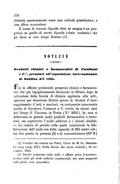 Annali di chimica applicata alla medicina cioè alla farmacia, alla tossicologia, all'igiene, alla fisiologia, alla patologia e alla terapeutica. Serie 3