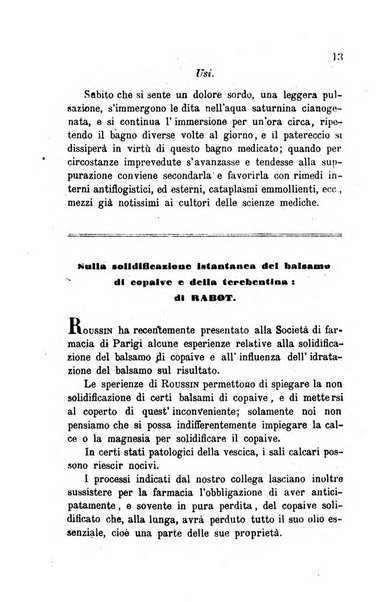 Annali di chimica applicata alla medicina cioè alla farmacia, alla tossicologia, all'igiene, alla fisiologia, alla patologia e alla terapeutica. Serie 3