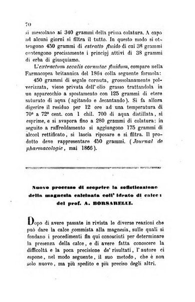 Annali di chimica applicata alla medicina cioè alla farmacia, alla tossicologia, all'igiene, alla fisiologia, alla patologia e alla terapeutica. Serie 3