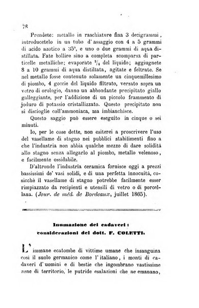 Annali di chimica applicata alla medicina cioè alla farmacia, alla tossicologia, all'igiene, alla fisiologia, alla patologia e alla terapeutica. Serie 3