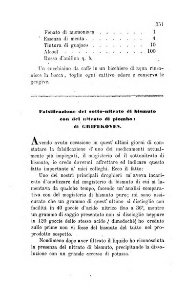 Annali di chimica applicata alla medicina cioè alla farmacia, alla tossicologia, all'igiene, alla fisiologia, alla patologia e alla terapeutica. Serie 3