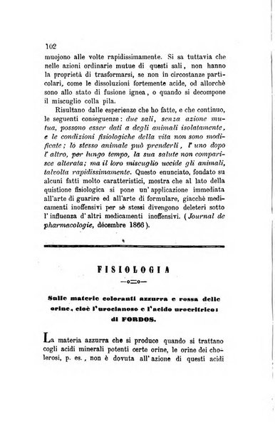 Annali di chimica applicata alla medicina cioè alla farmacia, alla tossicologia, all'igiene, alla fisiologia, alla patologia e alla terapeutica. Serie 3