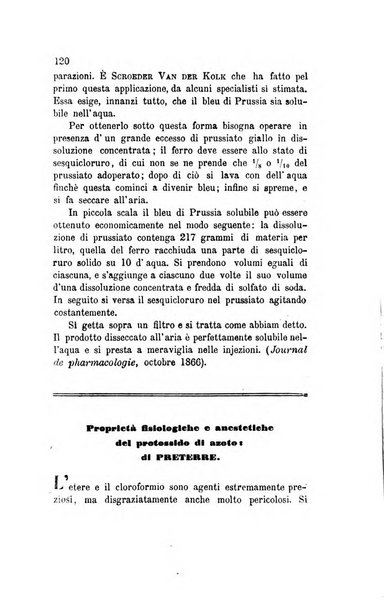 Annali di chimica applicata alla medicina cioè alla farmacia, alla tossicologia, all'igiene, alla fisiologia, alla patologia e alla terapeutica. Serie 3