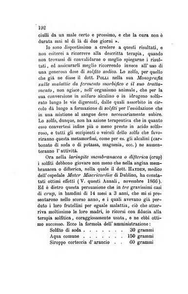 Annali di chimica applicata alla medicina cioè alla farmacia, alla tossicologia, all'igiene, alla fisiologia, alla patologia e alla terapeutica. Serie 3