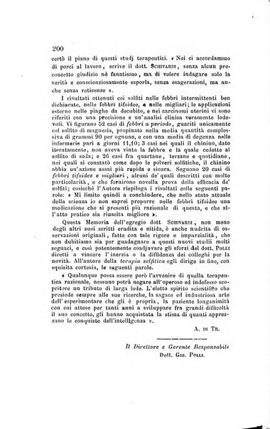 Annali di chimica applicata alla medicina cioè alla farmacia, alla tossicologia, all'igiene, alla fisiologia, alla patologia e alla terapeutica. Serie 3