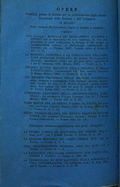 Annali di chimica applicata alla medicina cioè alla farmacia, alla tossicologia, all'igiene, alla fisiologia, alla patologia e alla terapeutica. Serie 3