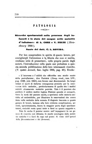 Annali di chimica applicata alla medicina cioè alla farmacia, alla tossicologia, all'igiene, alla fisiologia, alla patologia e alla terapeutica. Serie 3