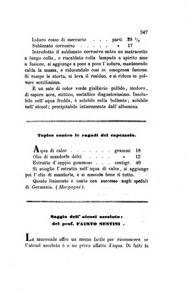 Annali di chimica applicata alla medicina cioè alla farmacia, alla tossicologia, all'igiene, alla fisiologia, alla patologia e alla terapeutica. Serie 3