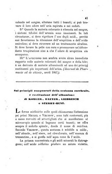 Annali di chimica applicata alla medicina cioè alla farmacia, alla tossicologia, all'igiene, alla fisiologia, alla patologia e alla terapeutica. Serie 3