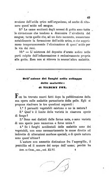 Annali di chimica applicata alla medicina cioè alla farmacia, alla tossicologia, all'igiene, alla fisiologia, alla patologia e alla terapeutica. Serie 3