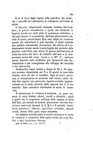 Annali di chimica applicata alla medicina cioè alla farmacia, alla tossicologia, all'igiene, alla fisiologia, alla patologia e alla terapeutica. Serie 3