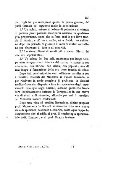 Annali di chimica applicata alla medicina cioè alla farmacia, alla tossicologia, all'igiene, alla fisiologia, alla patologia e alla terapeutica. Serie 3