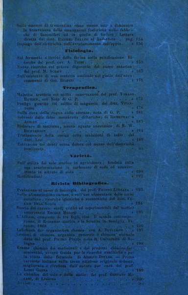 Annali di chimica applicata alla medicina cioè alla farmacia, alla tossicologia, all'igiene, alla fisiologia, alla patologia e alla terapeutica. Serie 3