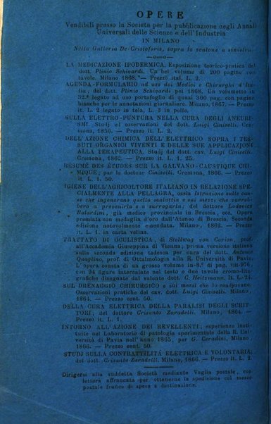 Annali di chimica applicata alla medicina cioè alla farmacia, alla tossicologia, all'igiene, alla fisiologia, alla patologia e alla terapeutica. Serie 3