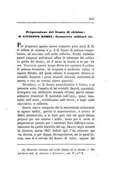 Annali di chimica applicata alla medicina cioè alla farmacia, alla tossicologia, all'igiene, alla fisiologia, alla patologia e alla terapeutica. Serie 3