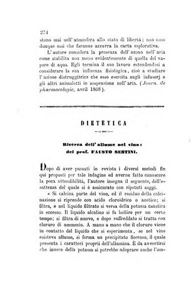 Annali di chimica applicata alla medicina cioè alla farmacia, alla tossicologia, all'igiene, alla fisiologia, alla patologia e alla terapeutica. Serie 3