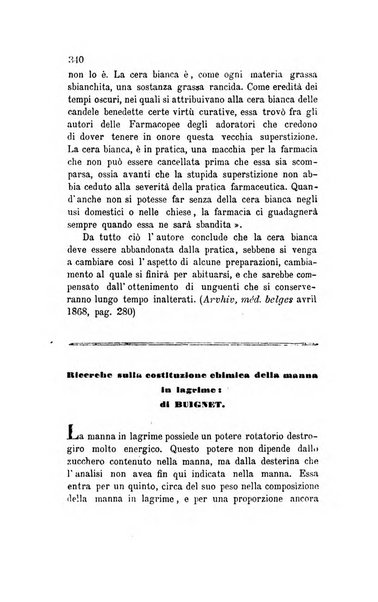 Annali di chimica applicata alla medicina cioè alla farmacia, alla tossicologia, all'igiene, alla fisiologia, alla patologia e alla terapeutica. Serie 3