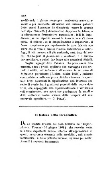 Annali di chimica applicata alla medicina cioè alla farmacia, alla tossicologia, all'igiene, alla fisiologia, alla patologia e alla terapeutica. Serie 3